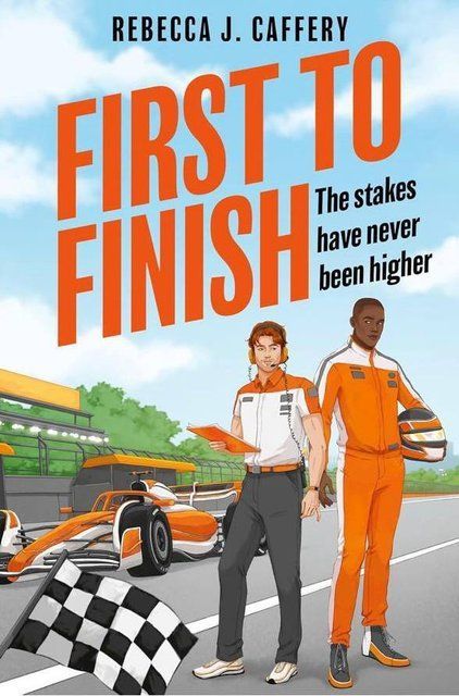 First to Finish Book 2 (Pole Position) Rebecca J. Caffery 008565 фото