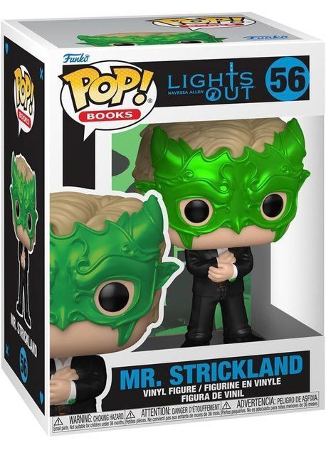 Funko Pop! Books: Into Darkness - Mr. Strickland - Lights Out - Collectable Vinyl Figure - Gift Idea - Official Merchandise - Toys for Kids & Adults - Books Fans - Figure for Collectors and Display 09/04/2026 009966 фото