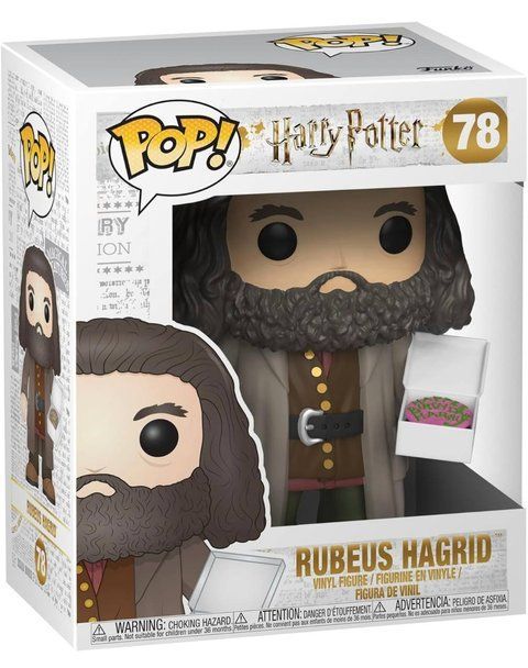 Funko POP! HP: - 6" Rubeus Hagrid With Cake 007484 фото