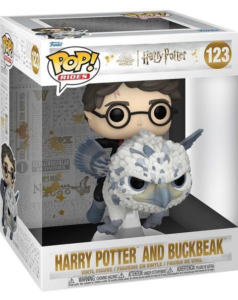 Funko POP! Rides Deluxe: Harry Potter Prisoner Of Azkaban - Harry & Buckbeak 007485 фото
