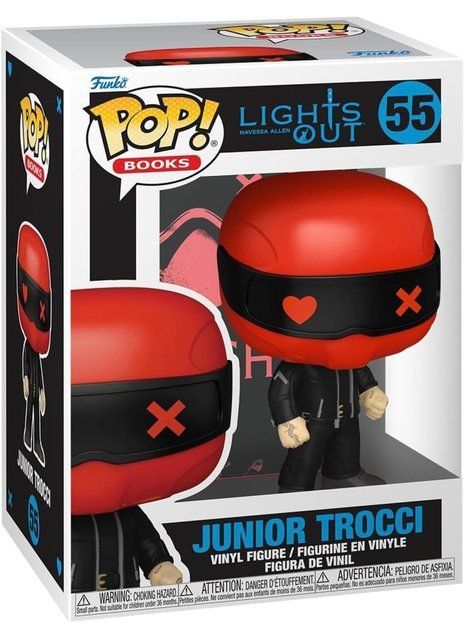Funko Pop! Books: Into Darkness - Junior Trocci - Lights Out - Collectable Vinyl Figure - Gift Idea - Official Merchandise - Toys for Kids & Adults - Books Fans - Figure for Collectors and Display 04/09/2026 009947 фото