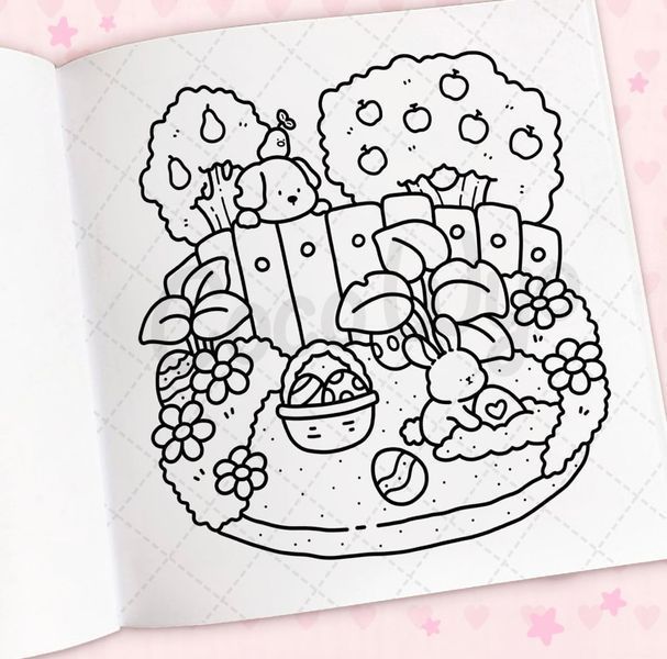 Cozy Cuties A Cute and Comfy Colouring Book for All Ages (Coco Wyo) 005286 фото