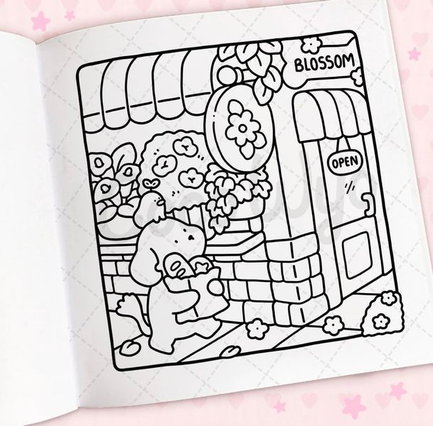 Cozy Cuties A Cute and Comfy Colouring Book for All Ages (Coco Wyo) 005286 фото