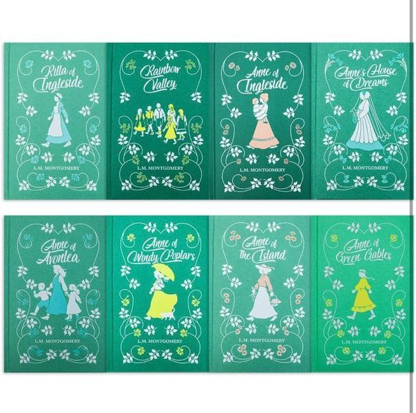 The Complete Collection of Anne of Green Gables 8 Hardback Deluxe Set: Anne of Green Gables, Anne of Avonlea, Anne of Ingleside, Anne of Windy Poplars, Anne of the Island 003029 фото