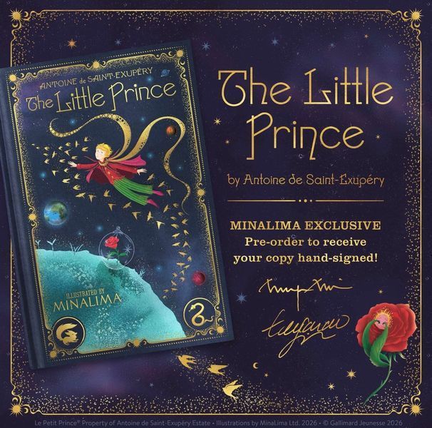 The Little Prince (Minalima Edition) Antoine de Saint-Exup&eacute;ry Signed Edition 000601 фото