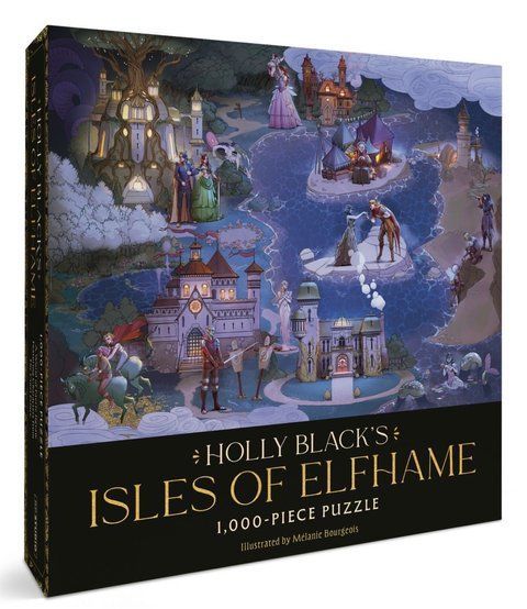 Holly Black's Isles of Elfhame 1,000-Piece Puzzle A World of Faerie Jigsaw Featuring Characters from The Cruel Prince Holly Black 010003 фото