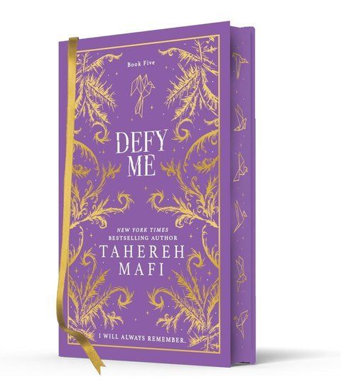Defy Me Tahareh Mafi hardback exclusive collector&rsquo;s edition 003976 фото