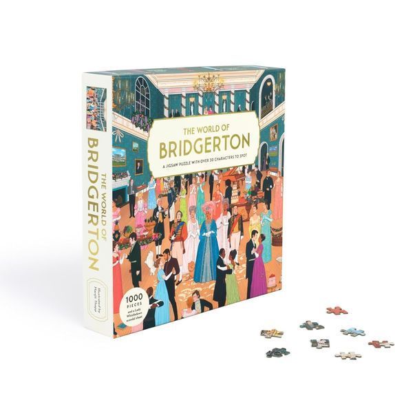 Пазл The World of Bridgerton: A 1000-piece jigsaw puzzle with over 30 characters to spot 004409 фото