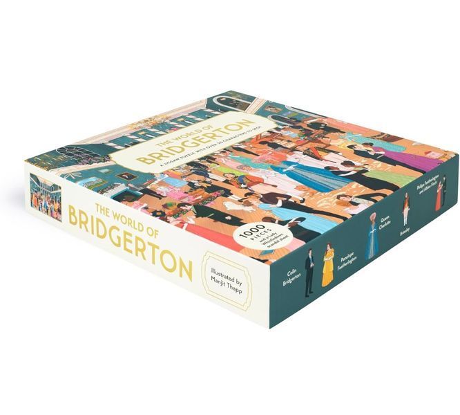 Пазл The World of Bridgerton: A 1000-piece jigsaw puzzle with over 30 characters to spot 004409 фото