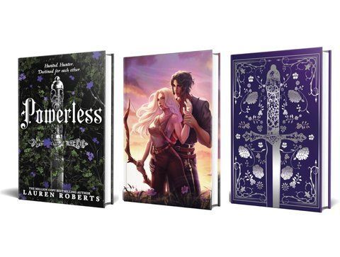 Powerless Deluxe Collector's Edition Hardback Lauren Roberts 002858 фото