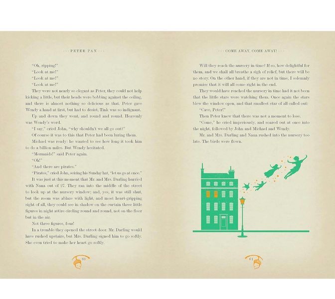 Peter Pan (MinaLima Edition) (lllustrated with Interactive Elements): J. M. Barrie 003561 фото