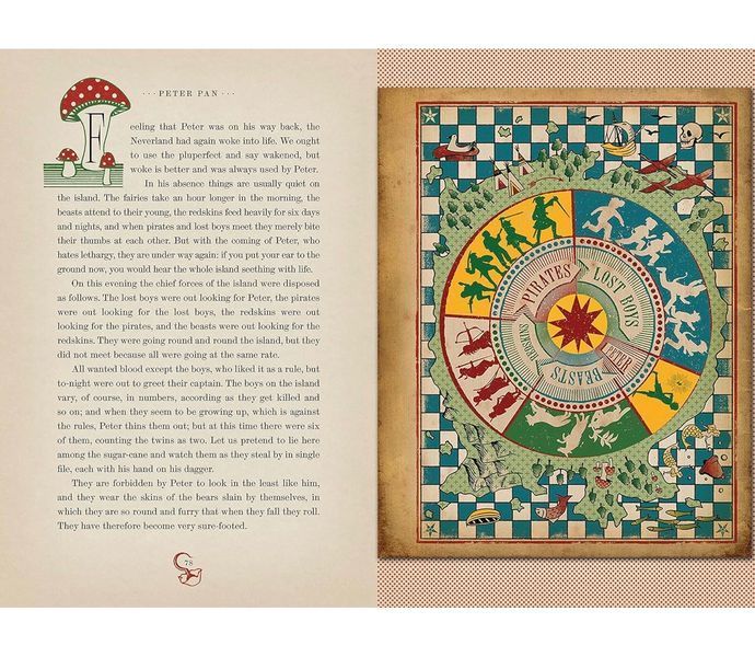 Peter Pan (MinaLima Edition) (lllustrated with Interactive Elements): J. M. Barrie 003561 фото