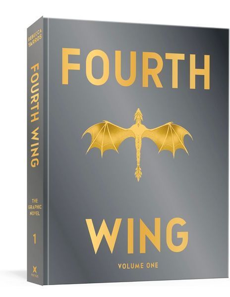 Fourth Wing: The Graphic Novel, Volume One (Deluxe Edition): (The Empyrean Series) Rebecca Yarros 16059 фото