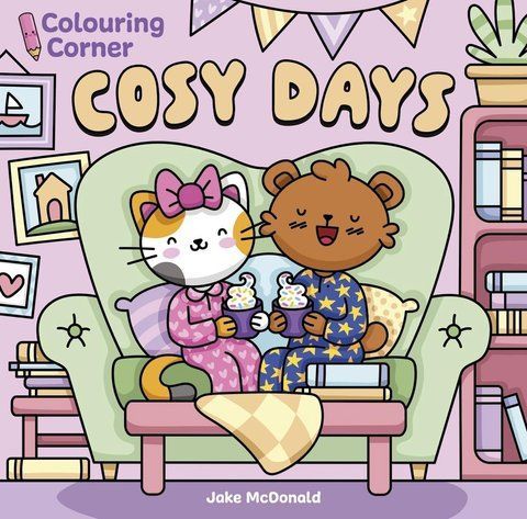 Colouring Corner: Cosy Days Jake McDonald 08792 фото