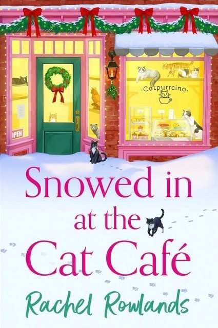 Snowed in at the Cat Cafe Rachel Rowlands 0094995 фото