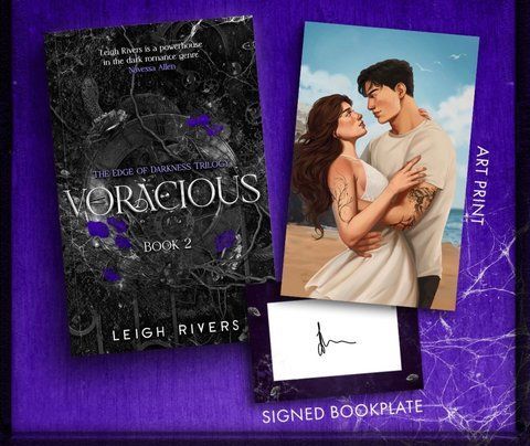 Voracious Signed Edition (The Edge of Darkness: Book 2) (The Edge of Darkness Trilogy) Leigh Rivers 003164 фото