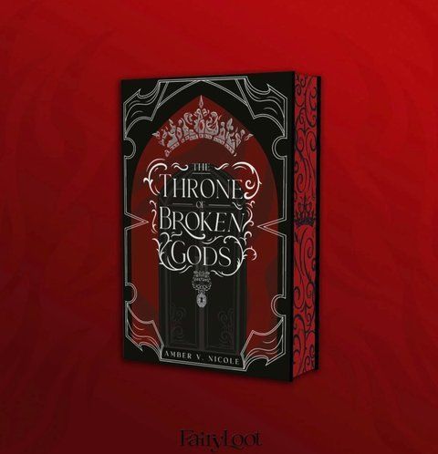The Throne of Broken Gods Amber V. Nicole book 2 Fairyloot Edition 003680 фото