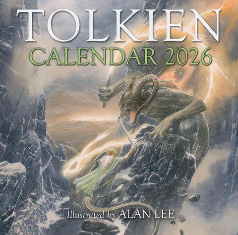 Tolkien Calendar 2026: The Great Tales of Middle-earth . R. R. Tolkien 007611 фото