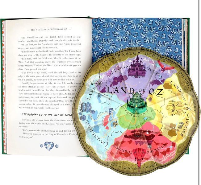 The Wonderful Wizard of Oz Interactive (MinaLima Edition): (Illustrated with Interactive Elements) (Minalima Classics) L. Frank Baum 003558 фото