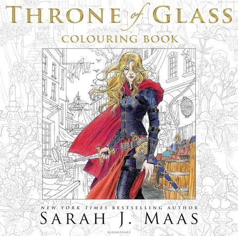 The Throne of Glass Colouring Book 005340 фото