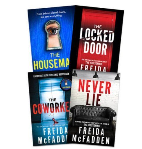 The housemaid The locked door The Coworker Never Lie Freida McFadden 000891 фото