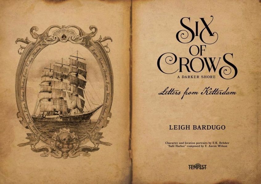 Six of Crows: A Darker Shore: Letters from Ketterdam Leigh Bardugo 009458 фото