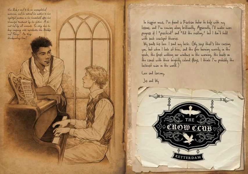 Six of Crows: A Darker Shore: Letters from Ketterdam Leigh Bardugo 009458 фото