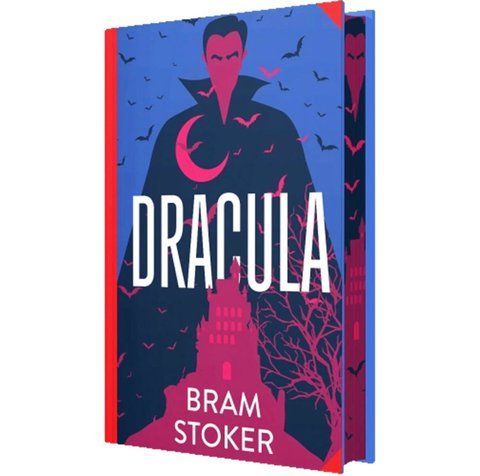 Dracula by Bram Stoker - Fiction - Sprayed Edges Hardback 15074 фото
