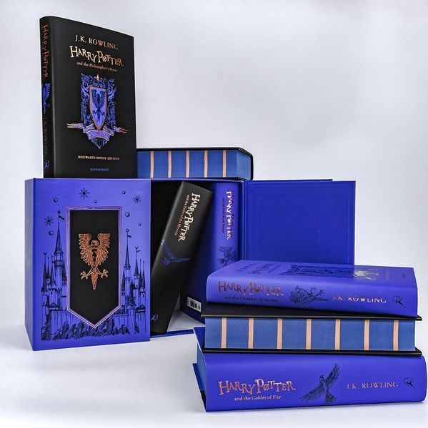 Harry Potter Ravenclaw House Editions Hardback Box Set J. K. Rowling 003156 фото