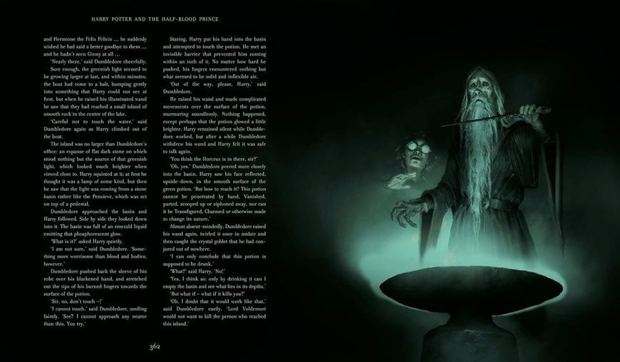 Harry Potter and the Half-Blood Prince: Illustrated Edition J.K. Rowling 15243 фото