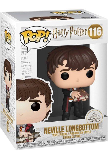 Funko POP! Harry Lily Potter-Neville With Monster Book 007516 фото