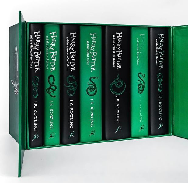 Harry Potter Slytherin House Editions Hardback Box Set J. K. Rowling 003172 фото