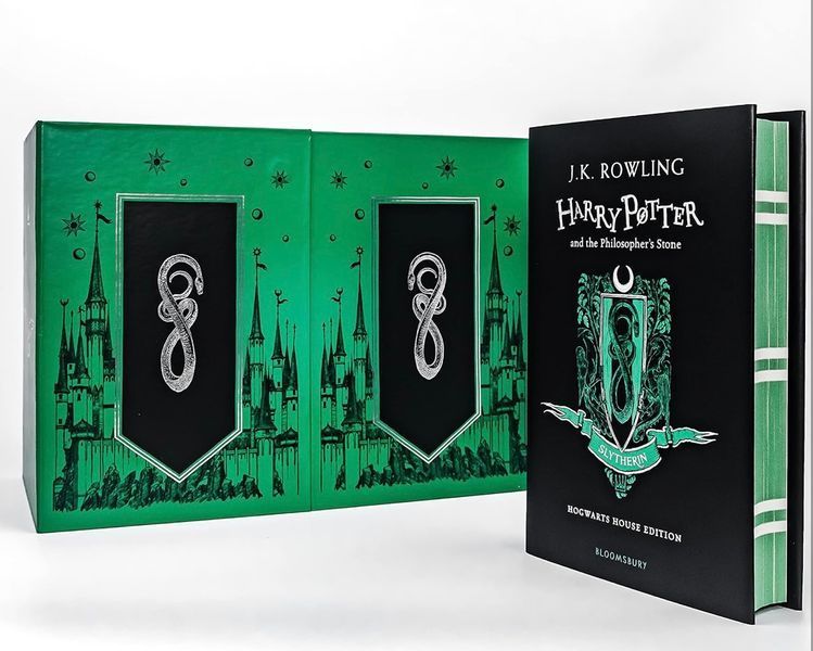Harry Potter Slytherin House Editions Hardback Box Set J. K. Rowling 003172 фото