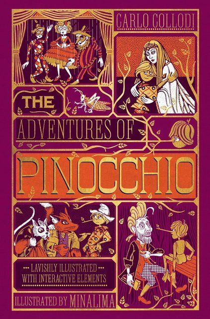 The Adventures of Pinocchio (MinaLima Edition): (Ilustrated with Interactive Elements) Carlo Collodi 003558 фото