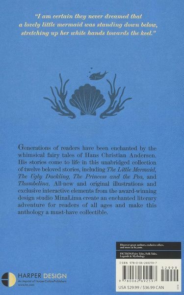 The Little Mermaid and Other Fairy Tales (MinaLima Edition): (Illustrated with Interactive Elements) Hans Christian Andersen 003563 фото