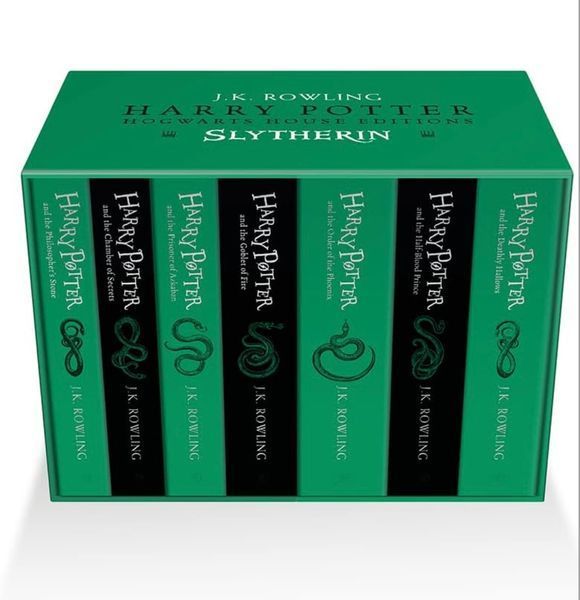 Harry Potter Slytherin House Editions Paperback Box Set J. K. Rowling 003171 фото