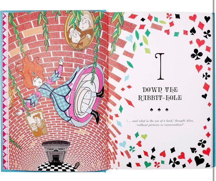 Alice's Adventures in Wonderland (MinaLima Edition): (Illustrated with Interactive Elements) Lewis Carroll 003560 фото