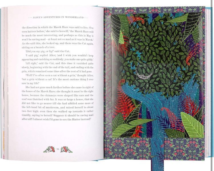 Alice's Adventures in Wonderland (MinaLima Edition): (Illustrated with Interactive Elements) Lewis Carroll 003560 фото