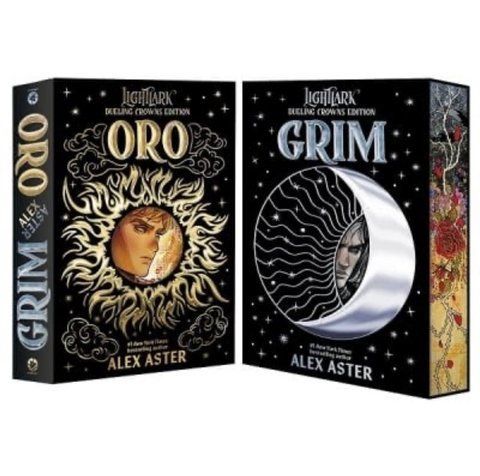Grim and Oro: Dueling Crowns Edition (A Lightlark Saga Deluxe Companion Book) Alex Aster 004033 фото